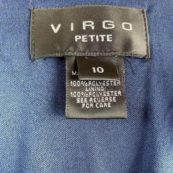 NWT Virgo Petite Matching Blouse Top and Sleeveless Dress Size 10 - Picture 14 of 14